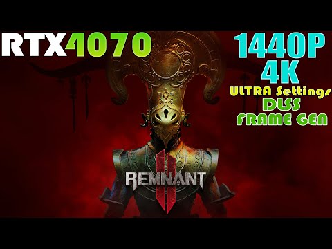 Remnant 2 | RTX 4070 ~ 1440P and 4K Performance Test | DLSS | FRAME GEN