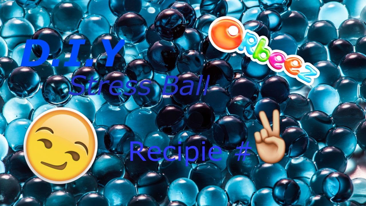 Diy Stress Ball { Recipe #2} - YouTube