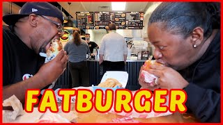 Trying FATBURGER for the first time | RWTR
