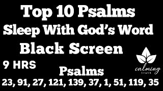 Top 10 Most Popular Psalms To Help You Sleep Peacefully With Dark Screen - 9 Hours