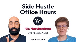 Waitroom | How do I start an online business from scratch? (Nic Haralambous with Michelle Vollet)