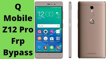 Q mobile z12 pro frp bypass