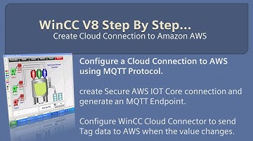 WinCC v8.0 Step By Step 29: Create WinCC Connection to Cloud ☁️💽 #winccguru #mqtt #aws