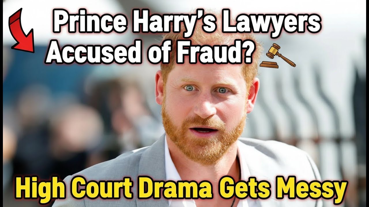 Prince Harry’s Lawyers Accused of Fraud High Court Drama Gets Messy