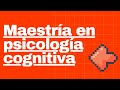 Maestría en psicología cognitiva