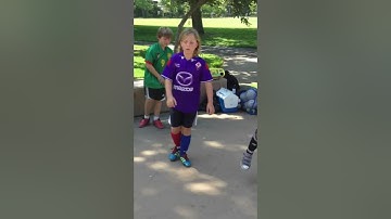 Creative Soccer Instruction - Static Balance while rising up on toes