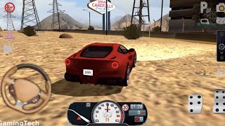 Las Vegas POV Driving - Ferrari F12 Berlinetta 🏁🔥🏁 Driving School Sim (FHD) screenshot 1