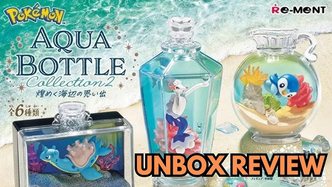 Pokemon 2022 Re-Ment Aqua Bottle Series #1 Complete Set Of 6 Figures