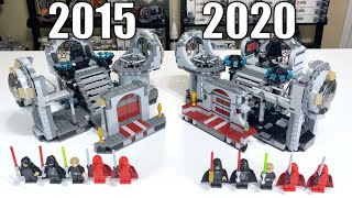 LEGO Star Wars DEATH STAR FINAL DUEL Comparison! (75093 vs 75291 | 2015 vs 2020)