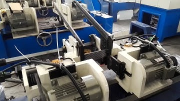 For sale automatic double head 6mm round tube chamfering machine deburring bevelling for pipes