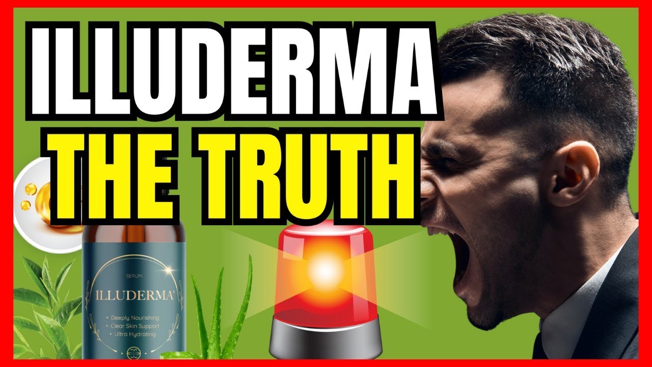 ILLUDERMA REVIEW 🛑😳DON’T BUY😳 IILLUDERMA SKINCARE! ILLUDERMA DROPS! ILLUDERMA REVIEWS! ILLUDERMA