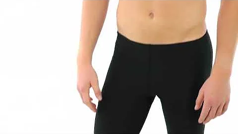 Speedo Men's Solid Endurance+ Jammer Swimsuit | SwimOutlet.com