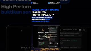 RESULT PROFIT HARI INI27 APRIL 2026. PROFIT | RP 9,5 JUTA #xauusd #didimaxofficial