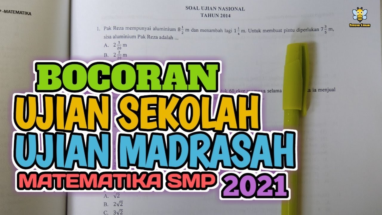 Soal Simulasi Ucun Unbk Smp 2021 - Prawira Soal