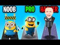 NOOB vs PRO vs HACKER In MINION RUSH! (ALL LEVELS GAMEPLAY!)