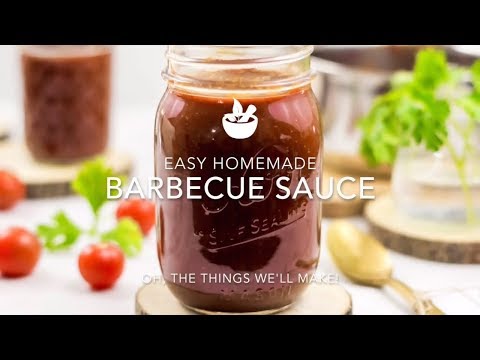 Easy Homemade Barbecue Sauce