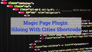 Magic Page Plugin Creating Silos For Your Local Lead Generation Or Affiliate Sites