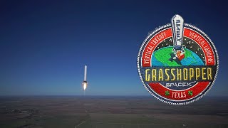 SpaceX: Road to Reusability - Grasshopper 744m Test | Hexacopter View | Test #8