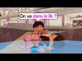 Notre premire soire pyjama sur brookhaven roblox