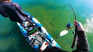 Kayak Fishing an Estuary