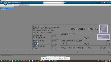 Creating inserting and modifying a border CATIA 3D Experience