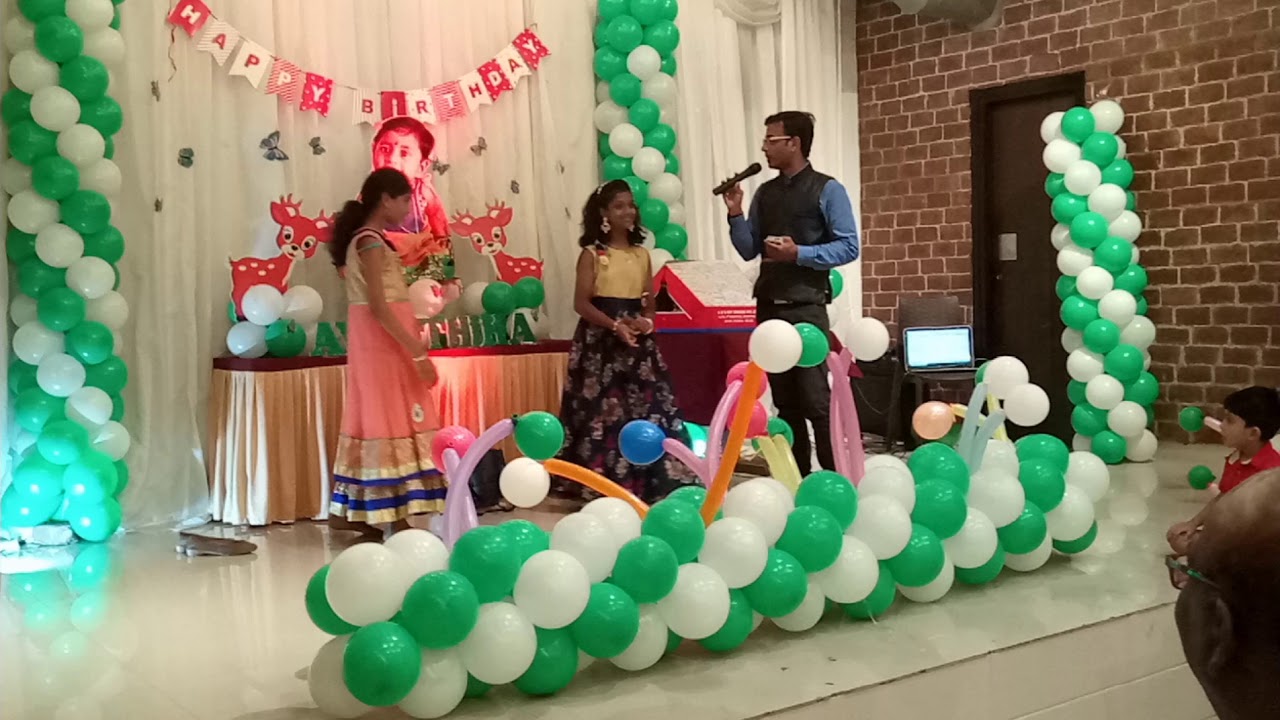 1st Birthday party at Samco Hotel velachery by Yoyos Eventz hosted by Chennai Event Emcees Thamizh