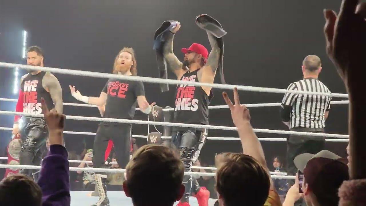 The Bloodline Entrance WWE Holiday Tour Charleston WV YouTube
