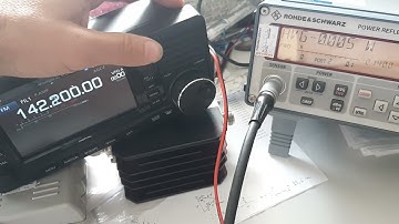 ICOM 705 out of band TX power VHF