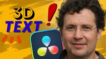 How To Add 3D Text in Davinci Resolve (2025) | Made Easy