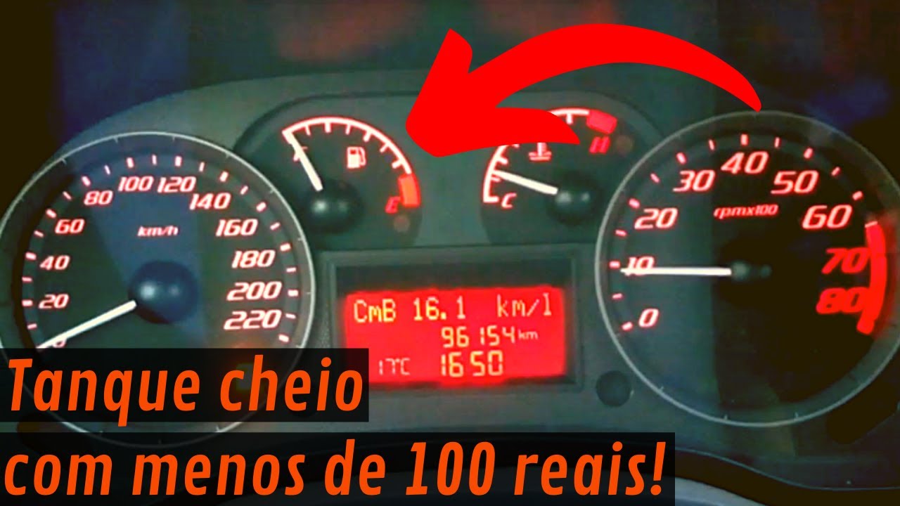 Cada Ponto Gasolina Do Painel Corresponde A Quantos Litros Palio