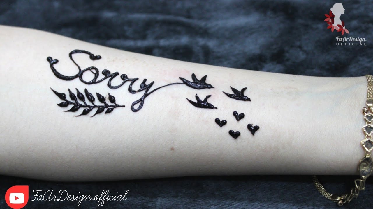 sorry in Tattoos  Search in 13M Tattoos Now  Tattoodo