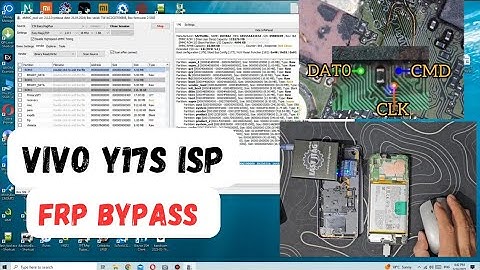vivo y17s isp pinout /frp bypass /easy jtag plus