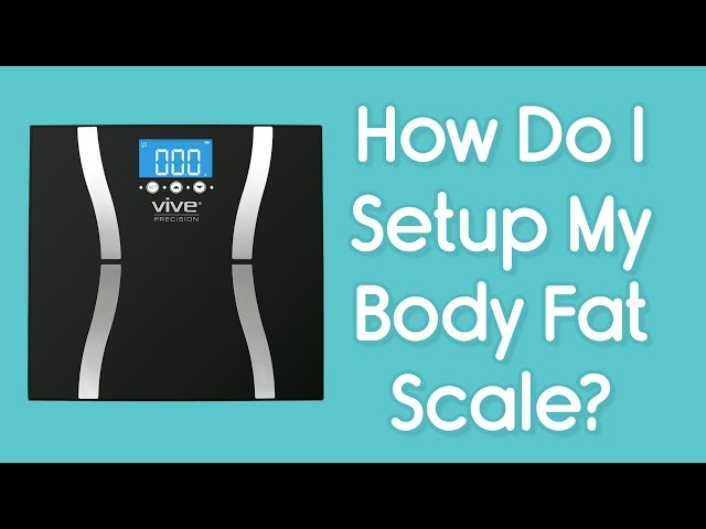 Vive Health Smart Body Fat Scale Black