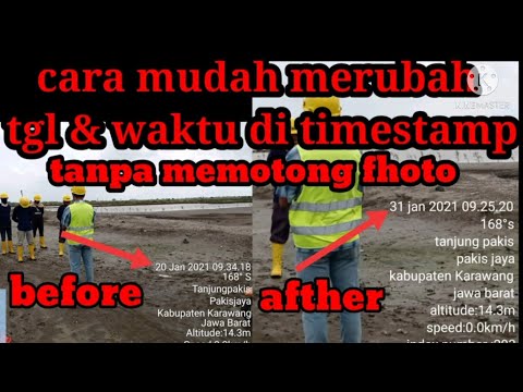 Video: Cara Menukar Tarikh Foto