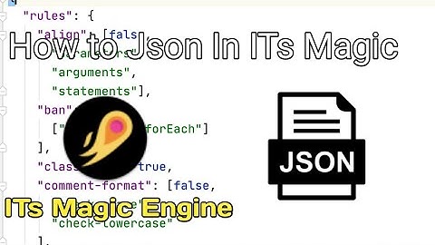How to use Json in Its Magic Engine | How to save and load List Data in File in ITs Magic Engine