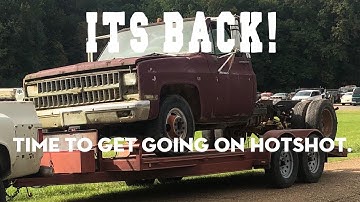 prepping "hotshot" to shorten the frame.