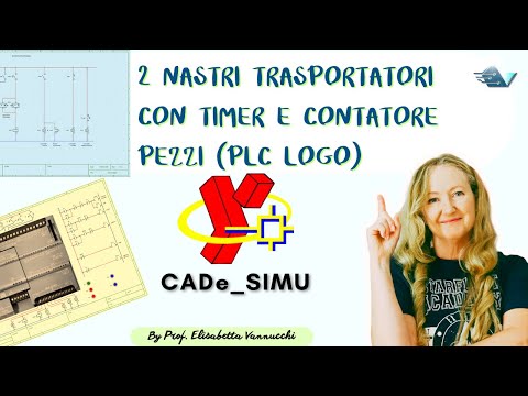 Due nastri trasportatori in movimento alternato manuale o automatico con timer e contatore pezzi