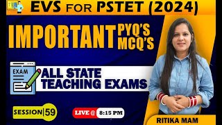 PSTET 2024 EVS Preparation || Previous Year Questions (Session: 59) || TET BUZZER Academy, Bti, Abh