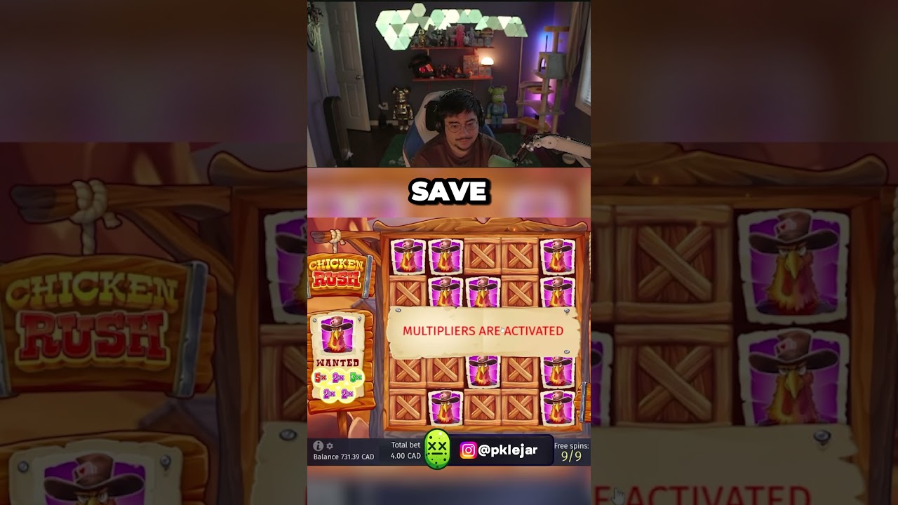 I THOUGHT I WAS ABOUT TO MAX CHICKEN RUSH...