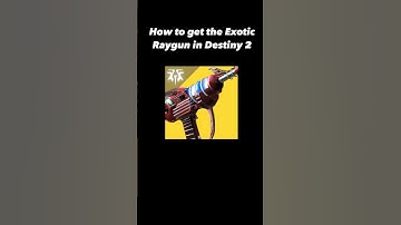 How to get the Exotic Raygun in Destiny 2 #destiny #destiny2 #finalshape