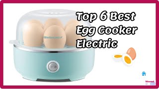 ☀️🥚 TOP 6 Best Electric Egg Cookers on Amazon 2024✅[Quality/Price/Good] Breakfast / Lunch / Dinner