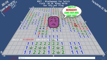 Game Over Man. Game Over! - MineSweeper For Twitch (MSFT) - Spark Edition