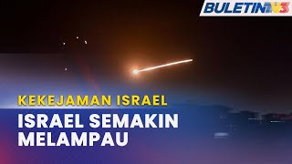 KEKEJAMAN ISRAEL | Tiga Cedera Dalam Serangan Udara Tentera Israel