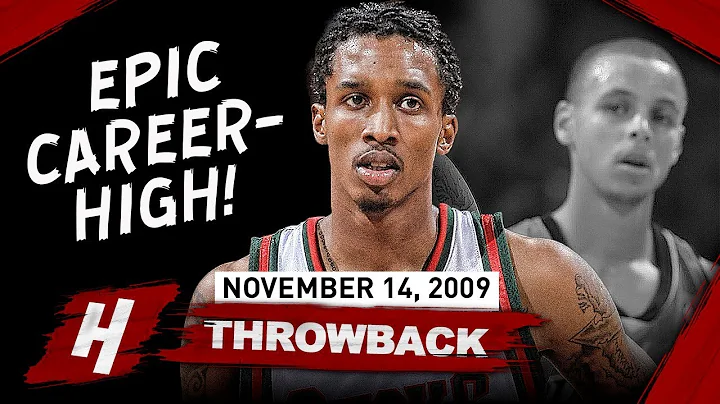 Brandon Jennings EPIC Career-HIGH Full Highlights vs Warriors 2009.11.14 - 55 Pts in front of Curry!