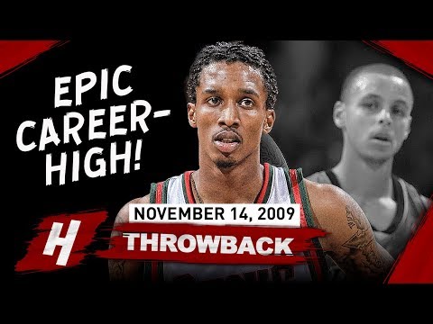 Brandon Jennings EPIC Career-HIGH Full Highlights vs Warriors 2009.11.14 - 55 Pts in front of Curry!