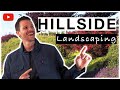 How to landscape design hillside with no retaining walls