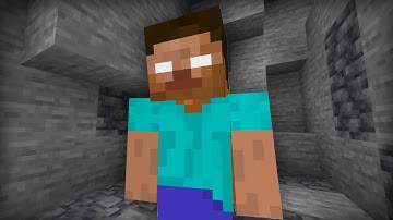 Trolling with a FAKE Herobrine in Minecraft..