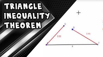 Triangle Inequality Theorem - Geometry