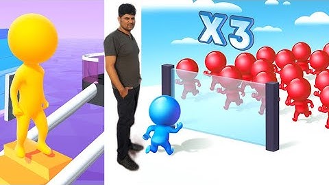 Bridge race 🔥 Mob Control games play yasirgamin