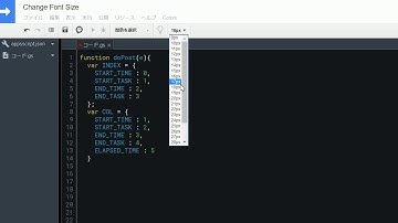 Font Size Changer for AppsScript